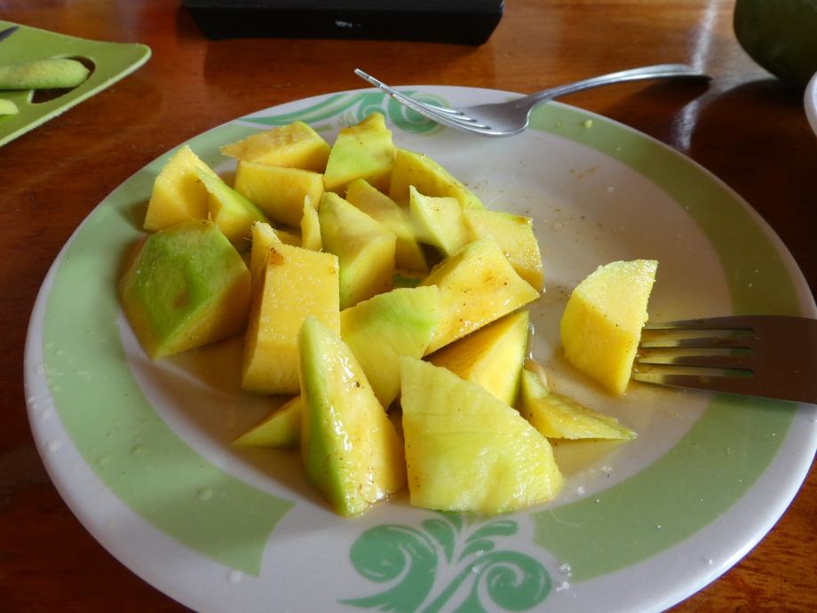 Salade de mangue verte
